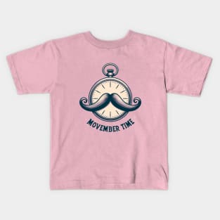 Movember Time Kids T-Shirt